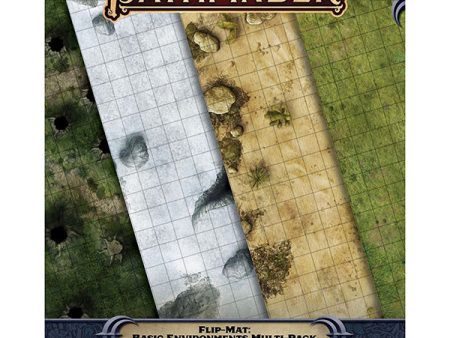 Pathfinder RPG: Flip-Mat: Basic Environments Multi-Pack Online Sale