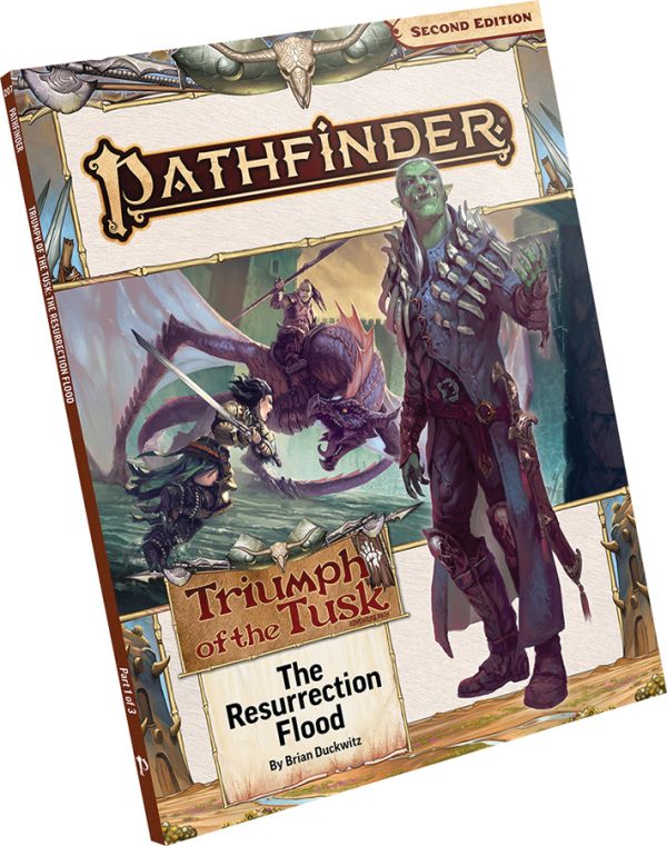 Pathfinder RPG: Adventure Path - Triumph of the Tusk Part 1 of 3 - The Resurrection Flood (P2) Hot on Sale