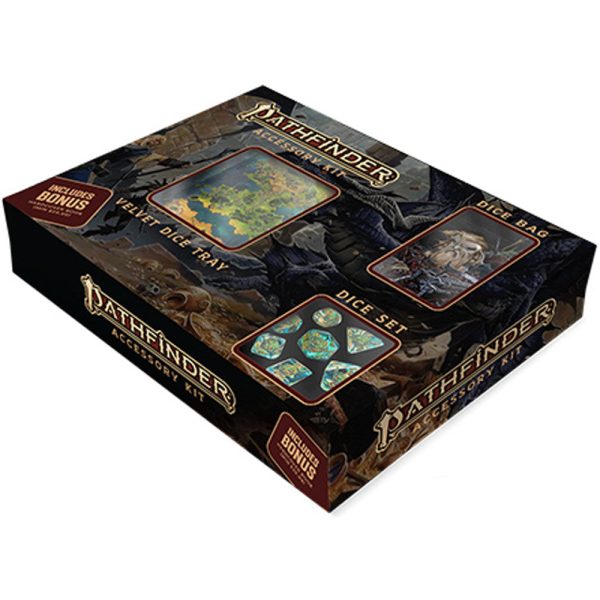 Pathfinder: Bundle Dice Set Dice Bag Dice Tray Sale