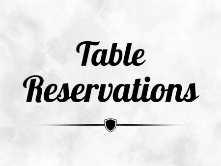 Table Reservations Discount