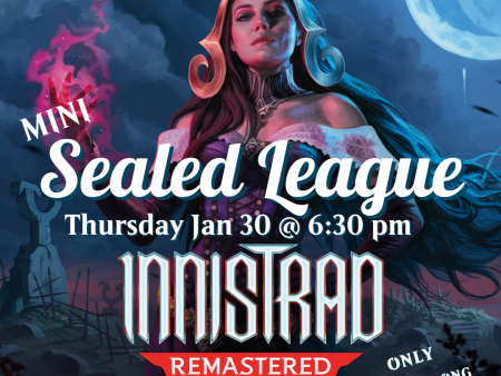 Innistrad Remastered MINI Sealed League Entry Supply