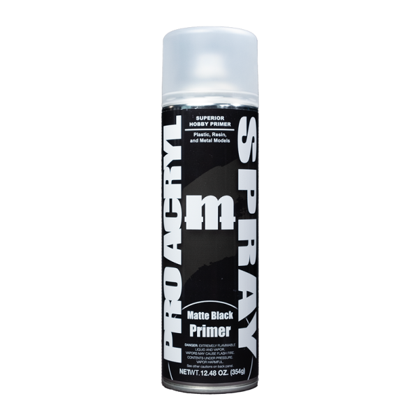 Pro Acryl Spray - Matte Black Primer Cheap