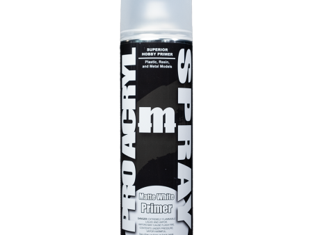 Pro Acryl Spray - Matte White Primer For Discount