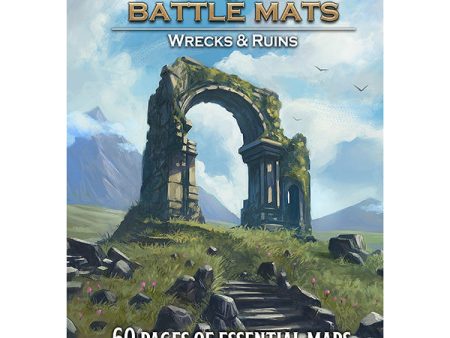 Battle Mat: Big Book of Battle Mats- Wrecks & Ruins For Cheap