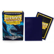 Dragon Shield Sleeves: Standard- Matte Night Blue (100 ct.) Online now