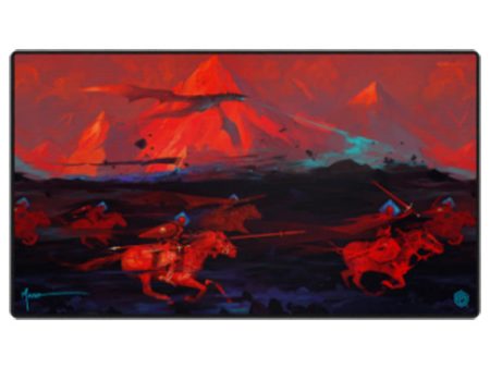 Playmat: Dominik Mayer: Crowned with Fire Cheap