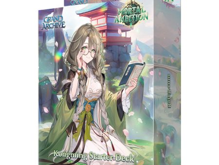 Grand Archive TCG: Mortal Ambition- Kongming Starter Hot on Sale