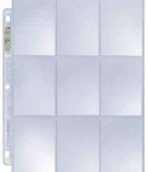 9-Pocket Platinum Page for Standard Size Cards Hot on Sale