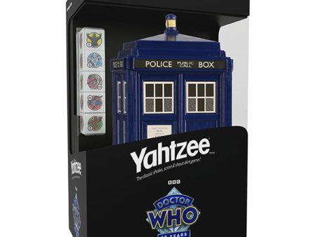 Yahtzee: Dr. Who Tardis 60th Anniversary Online Hot Sale