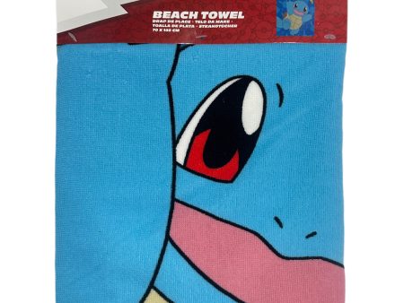 Pokémon - Pikachu en Squirtle Microvezel Strandlaken (140x70cm) Online Hot Sale