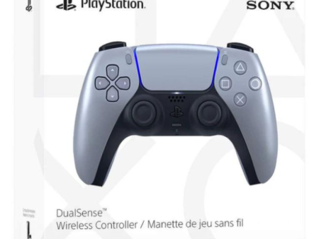 PS5 DUALSENSE WIRELESS CONTROLLER STERLING SILVER Online now