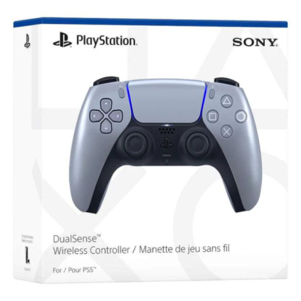 PS5 DUALSENSE WIRELESS CONTROLLER STERLING SILVER Online now