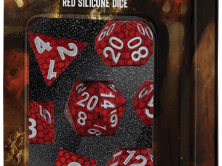 16mm Dragon Storm Silicone Dice Set (7) For Cheap