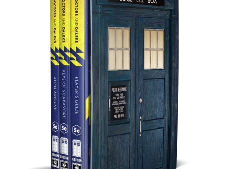 Doctor Who, 5e RPG: Doctors and Daleks- Collector s Edition Hot on Sale