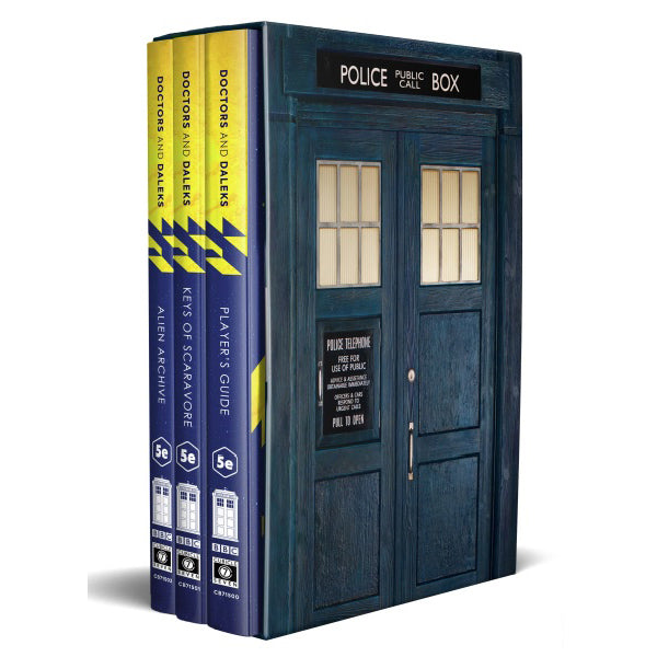 Doctor Who, 5e RPG: Doctors and Daleks- Collector s Edition Hot on Sale