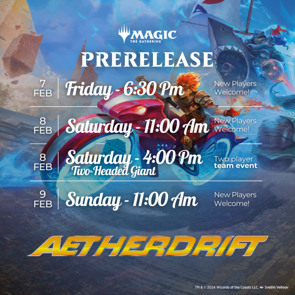 Aetherdrift - Prerelease Entry Discount