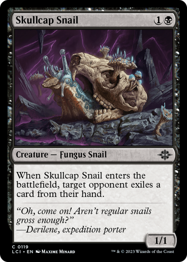 Skullcap Snail [The Lost Caverns of Ixalan] Discount