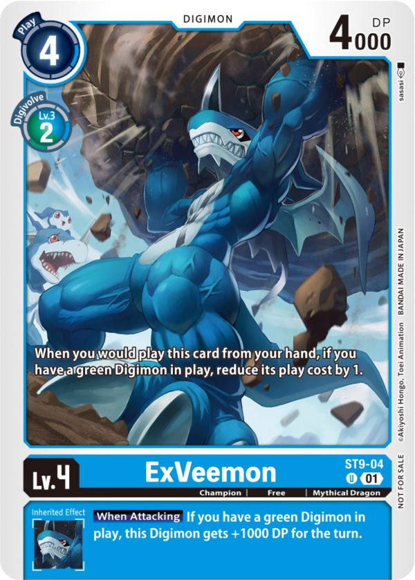 ExVeemon [ST9-04] (NYCC 2023 Demo Deck) [Starter Deck: Ultimate Ancient Dragon] For Cheap