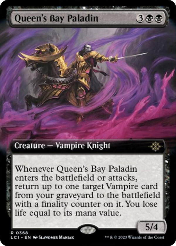 Queen s Bay Paladin (Extended Art) [The Lost Caverns of Ixalan] Online Hot Sale