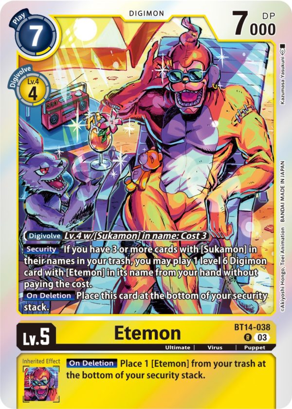 Etemon [BT14-038] [Blast Ace] Fashion