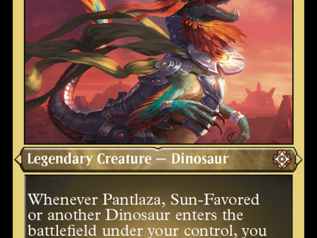 Pantlaza, Sun-Favored (Display Commander) [The Lost Caverns of Ixalan Commander] Hot on Sale