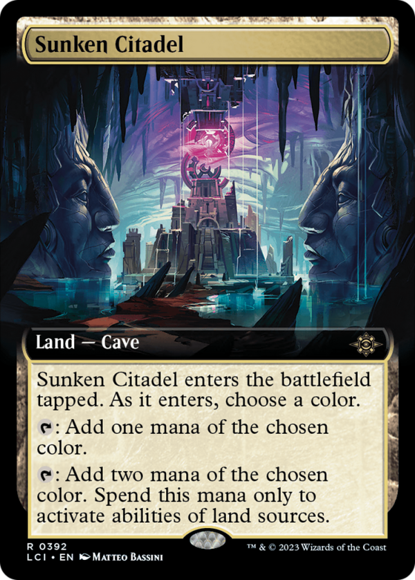 Sunken Citadel (Extended Art) [The Lost Caverns of Ixalan] Supply