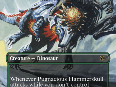 Pugnacious Hammerskull (Borderless) [The Lost Caverns of Ixalan] For Sale