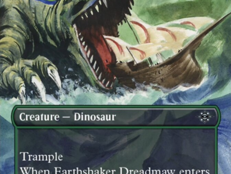 Earthshaker Dreadmaw (Borderless) [The Lost Caverns of Ixalan] For Discount