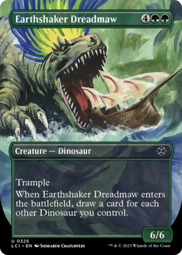 Earthshaker Dreadmaw (Borderless) [The Lost Caverns of Ixalan] For Discount