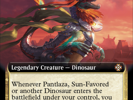 Pantlaza, Sun-Favored (Extended Art) [The Lost Caverns of Ixalan Commander] For Cheap