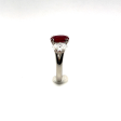 3.06CT NATURAL RUBY AND DIAMOND THREE STONE RING Online Sale