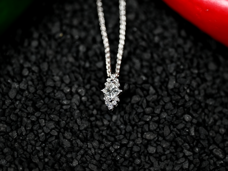 .30CTW PRINCESS CUT DIAMOND PENDANT Hot on Sale