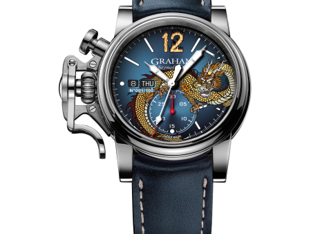 GRAHAM CHRONOFIGHTER VINTAGE NOSEART (DRAGON) 2CVAS.U16A Hot on Sale