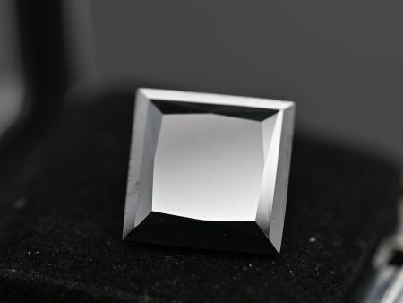 14.33CT PRINCESS CUT BLACK DIAMOND Cheap