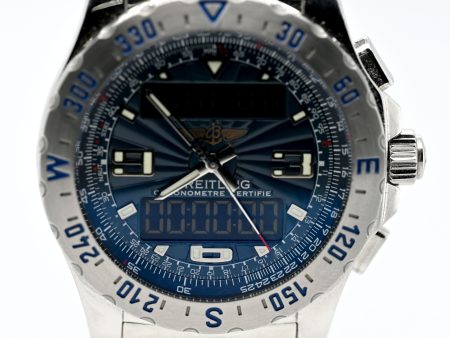 BREITLING AIRWOLF BLUE 44MM A783634.C761 For Cheap