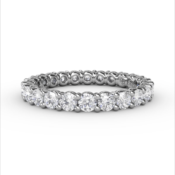 Fana Chunky Shared Prong Eternity Band 6113 Sale