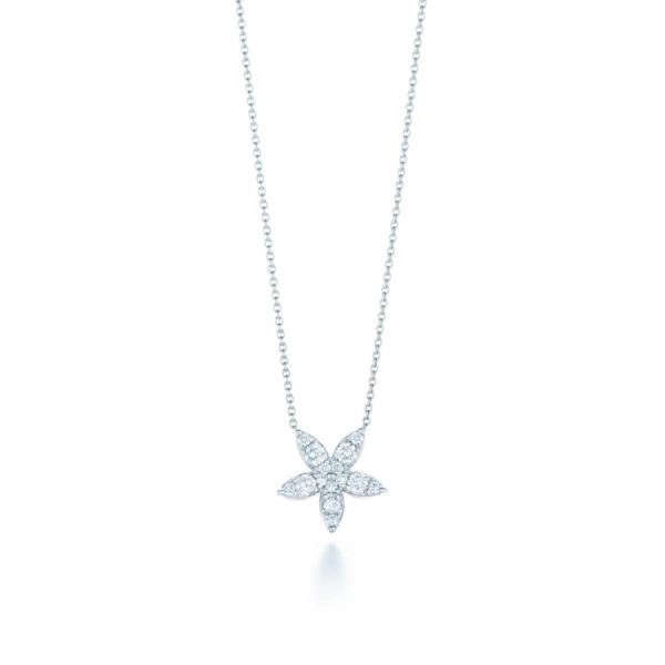 KWIAT Sunburst Star Pendant with Diamonds N-9455-0-DIA-18KW Discount