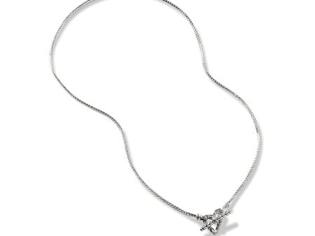 John Hardy Manah Toggle Necklace NB900273 Fashion