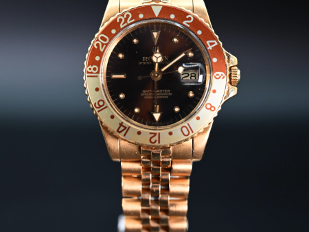 ROLEX GMT-MASTER 1675  ROOT BEER  For Discount