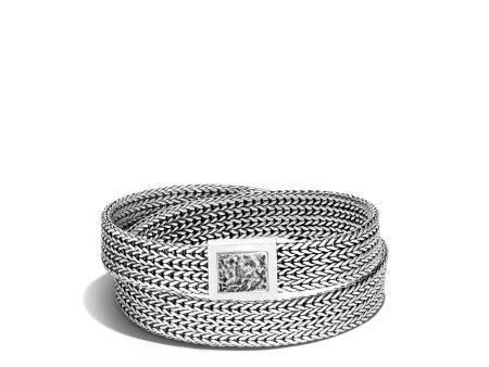 John Hardy Rata Chain 12MM Wrap Bracelet BB9004900 Online