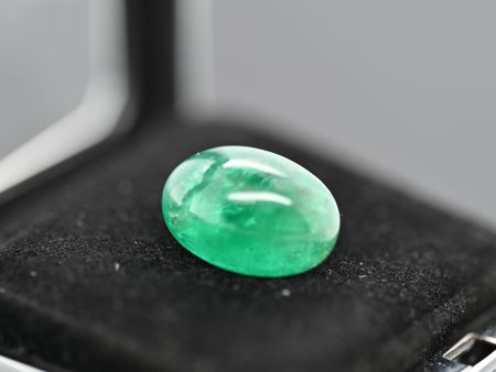 6.99CT NATURAL EMERALD CABOCHON Cheap