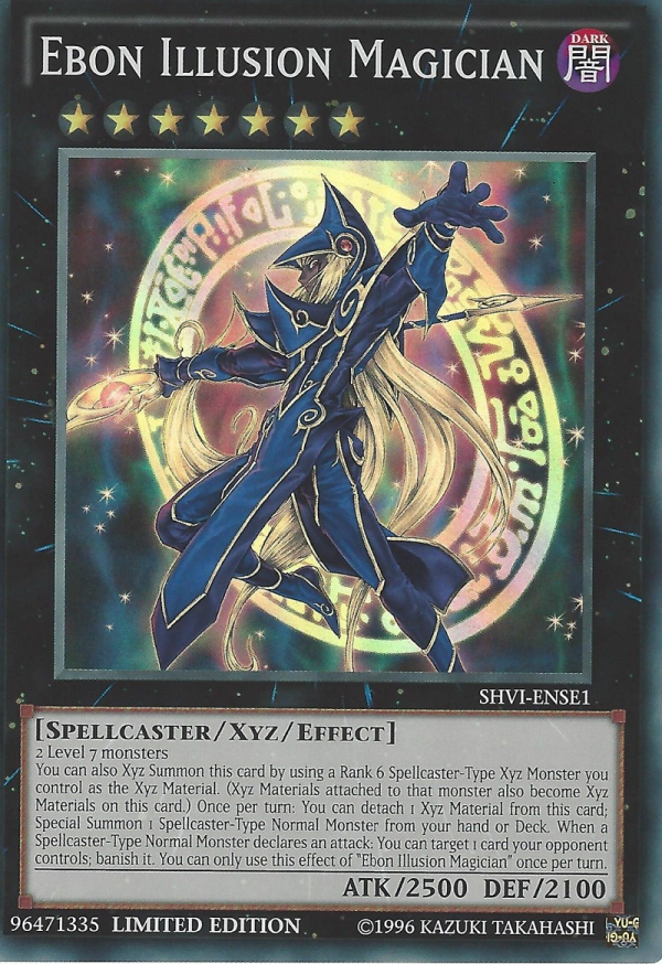 Ebon Illusion Magician [SHVI-ENSE1] Super Rare Fashion