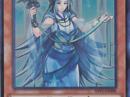 Priestess with Eyes of Blue [SHVI-EN098] Super Rare on Sale