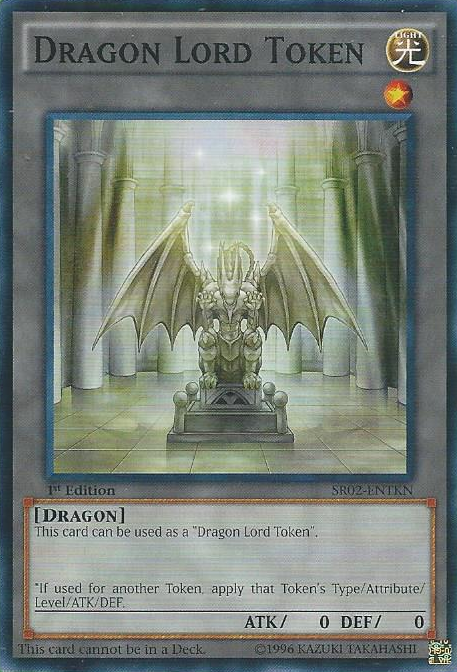 Dragon Lord Token [SR02-ENTKN] Common Discount