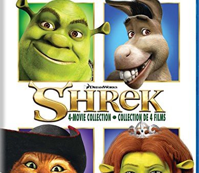 SHREK  - BLU-4-MOVIE COLLECTION Sale